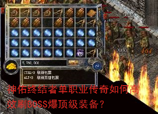 �����ս��ߵ�ְҵ������θ�ЧˢBOSS������װ����