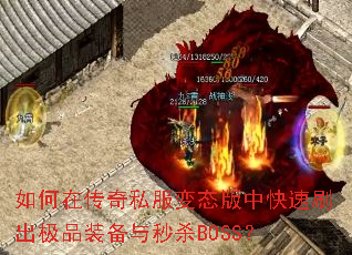 ����ڴ���˽����̬���п���ˢ����Ʒװ������ɱBOSS��