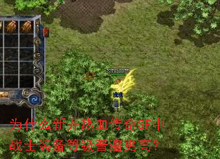 为什么新开热血传奇SF中战士装备等级普遍更高? 为什么新开热血传奇SF中战士装备等级普遍更高?