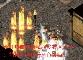 新开热血传奇私服发布网大全:如何快速提升角色等级? 新开热血传奇私服发布网大全:如何快速提升角色等级?