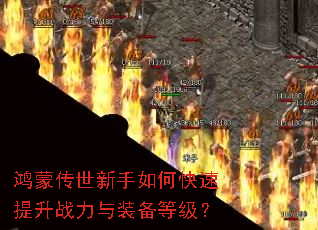 鸿蒙传世新手如何快速提升战力与装备等级? 鸿蒙传世新手如何快速提升战力与装备等级?